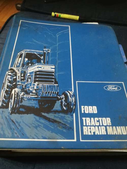 FORD TRACTOR REPAIR MANUAL SE3660  1977  for Ford 3 and 4 Cylinder Agricultural tractors