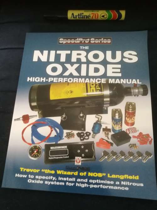The NITROUS OXIDE HIGH PERFORMANCE MANUAL TREVOR Wizard of NOS LANGFIELD Speedpro fast cars motoring