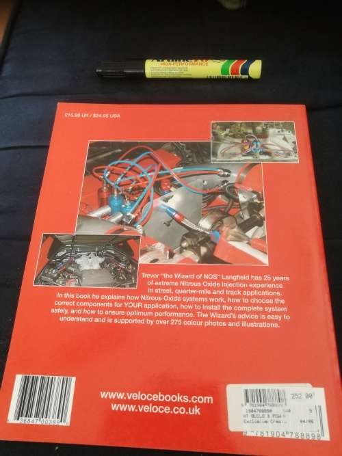 The NITROUS OXIDE HIGH PERFORMANCE MANUAL TREVOR Wizard of NOS LANGFIELD Speedpro fast cars motoring