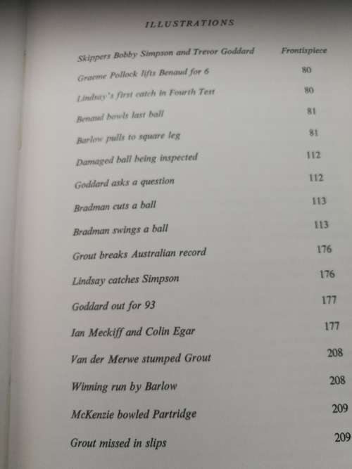 BRADMAN,BENAUD AND GODDARD`S CINDERELLAS R S WHITINGTON ( Springbok Cricket Tour of Australia )
