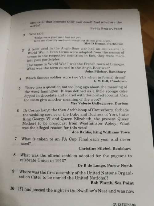 THE PERM BOOK OF TEST THE TEAM edited by DEWAR McCORMACK (Quiz questions and answers gen. knowledge