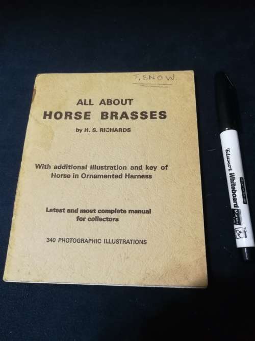 ALL ABOUT HORSE BRASSES by H S RICHARDS A Collectors Complete Guide ( horses )