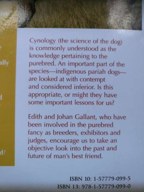 SOS DOG The PUREBRED DOG HOBBY RE-EXAMINED JOHAN and EDITH GALLANT dogs