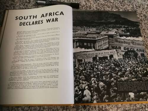 SPRINGBOK RECORD World War II Compiled and Edited Harry Klein 1946 S A Military Saffes SADF WW2
