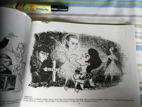ENCORE ! NAPAC THEATRE CARTOONS by LEYDEN ( Natal Performing Arts Council 1986 )