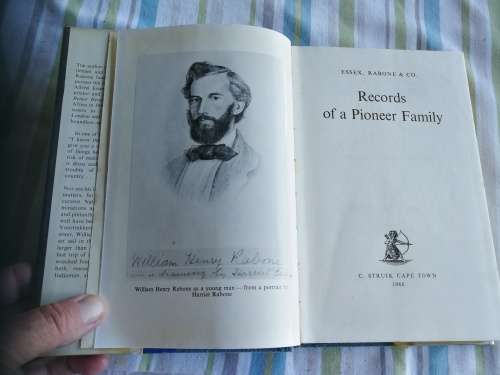 THE RECORDS OF A PIONEER FAMILY Transcribed and Edited by Authur Rabone