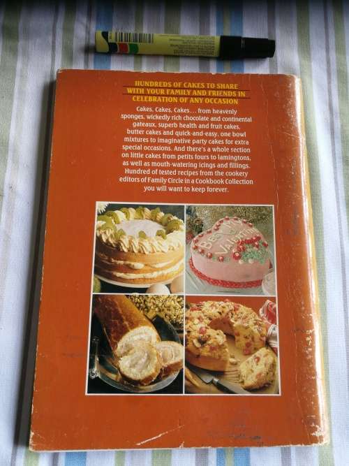 FAVOURITE CAKE RECIPES FAMILY CIRCLE COLLECTOR COOKBOOK