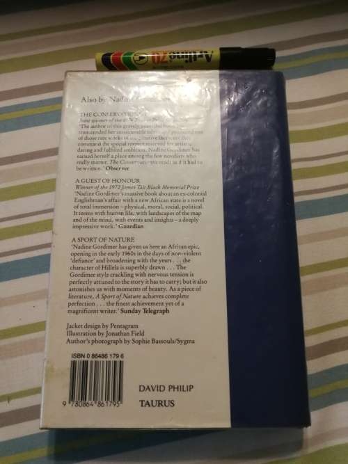 MY SON`S STORY NADINE GORDIMER ( First Edition in South Africa 1990 )