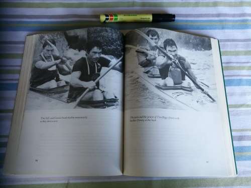 GRAEME POPE-ELLIS THE DUSI KING CLIVE LAWRANCE ( Signed by both Graeme and Clive  paddling canoeing