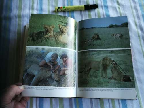 CRY OF THE KALAHARI MARK and DELIA OWENS ( wildlife  conservation in the desert environment )