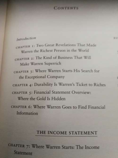 WARREN BUFFETT and the Interpretation of FINANCIAL STATEMENTS MARY BUFFETT and DAVID CLARK