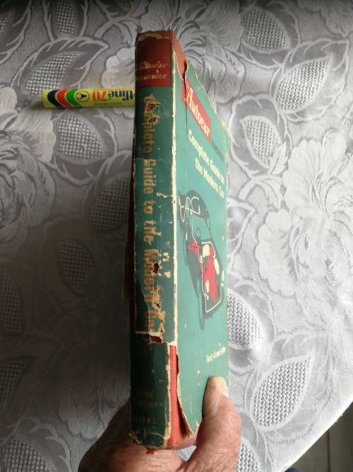 AUTOCAR HANDBOOK Complete Guide to the Modern Car Twenty Second Edition 1960
