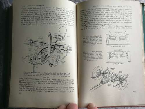 AUTOCAR HANDBOOK Complete Guide to the Modern Car Twenty Second Edition 1960