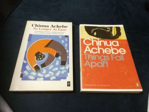 2 Books by CHINUA ACHEBE  , NO LONGER AT EASE plus THINGS FALL APART