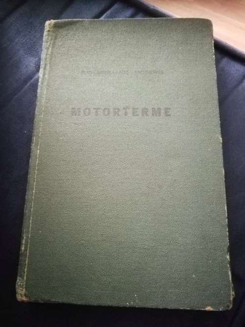 SOUTH AFRICAN RAILWAYS MOTOR TERMS SUID AFRIKAANSE SPOORWEE MOTORTERME 1956