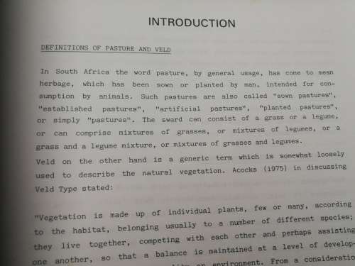 THE PASTURE HANDBOOK Inc certain aspects of livestock production E B DICKINSON etc grasses farming