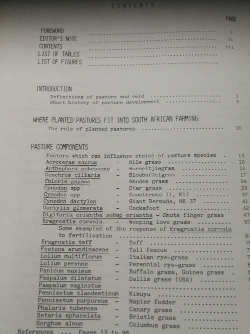 THE PASTURE HANDBOOK Inc certain aspects of livestock production E B DICKINSON etc grasses farming