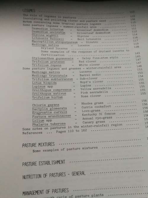 THE PASTURE HANDBOOK Inc certain aspects of livestock production E B DICKINSON etc grasses farming