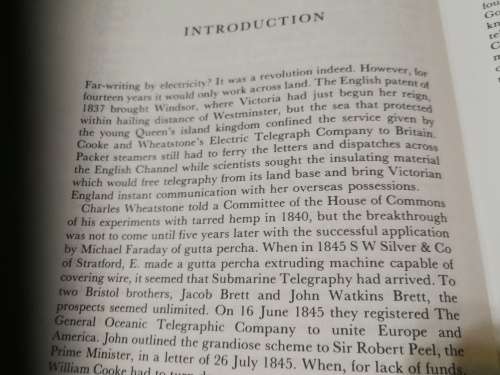 GIRDLE ROUND THE EARTH HUGH BARTY - KING The Story of Cable and Wireless and its Predecessors radio