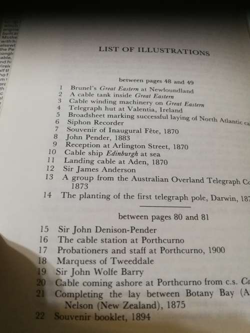 GIRDLE ROUND THE EARTH HUGH BARTY - KING The Story of Cable and Wireless and its Predecessors radio