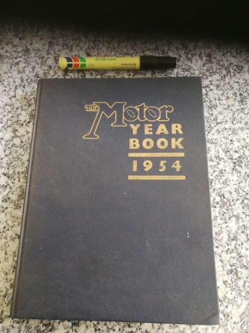 THE MOTOR YEAR BOOK 1954 compiled by LAURENCE POMEROY and RODNEY WALKERLEY