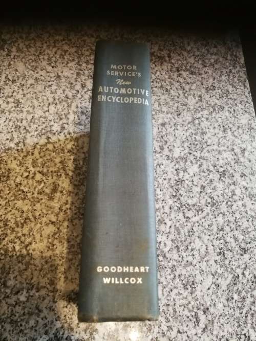 MOTOR SERVICES NEW AUTOMOTIVE ENCYCLOPEDIA WILLIAM K TOBOLDT JUD PURVIS 1954