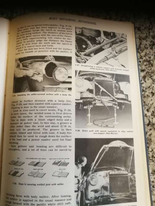 MOTOR SERVICES NEW AUTOMOTIVE ENCYCLOPEDIA WILLIAM K TOBOLDT JUD PURVIS 1954