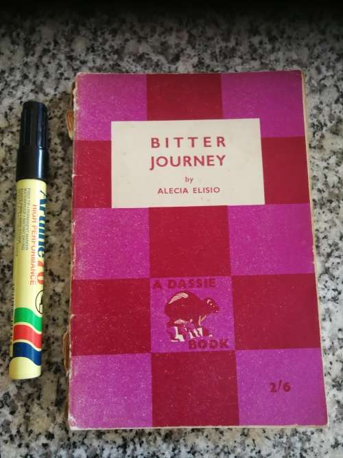 BITTER JOURNEY ALECIA ELISIO (  Voortrekkers  - Cordier Trekkers ) A Dassie booklet note condition