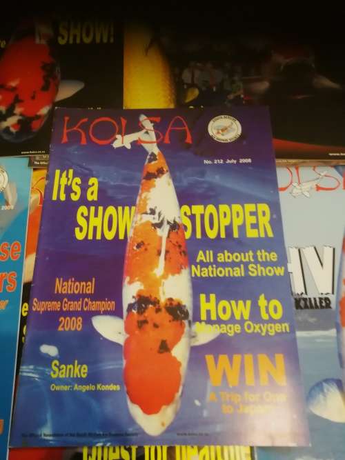 22 X KOI SA South African Koi Keepers Society magazines ( fish )