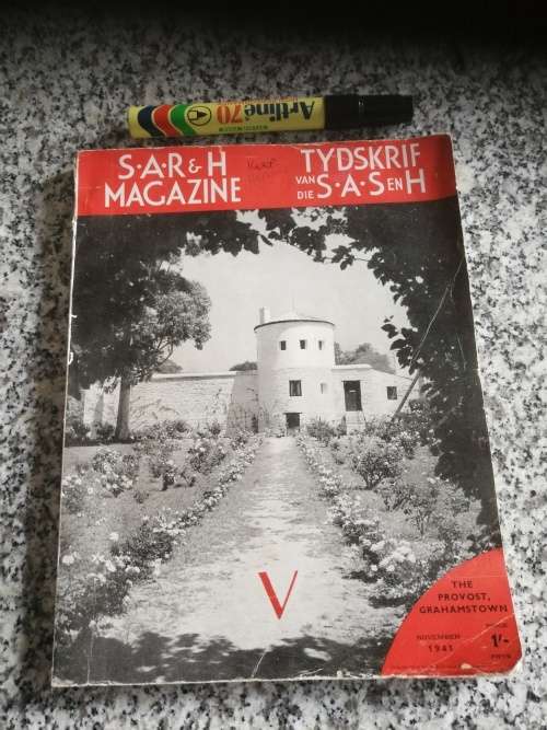 S A R and H MAGAZINE November 1941 South African Railways and Harbours