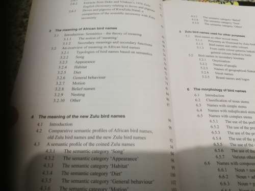 ZULU BIRD NAMES and BIRD LORE ADRIAN KOOPMAN ( Birding Birds  )