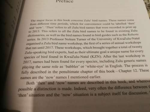 ZULU BIRD NAMES and BIRD LORE ADRIAN KOOPMAN ( Birding Birds  )