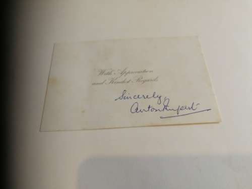 ADVENTURE IN ART Editor H J SCHEEPMAKER SIGNED BY ANTON RUPERT