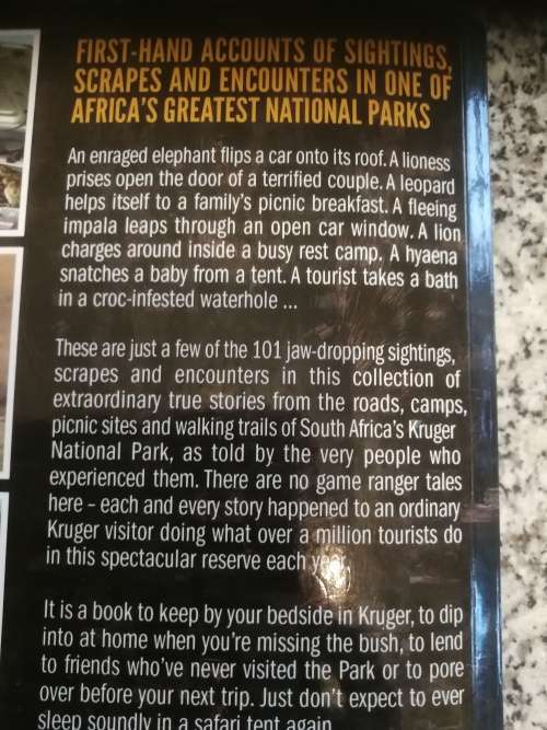101 KRUGER TALES JEFF GORDON Extraordinary Stories from ordinary visitors to Kruger National Park