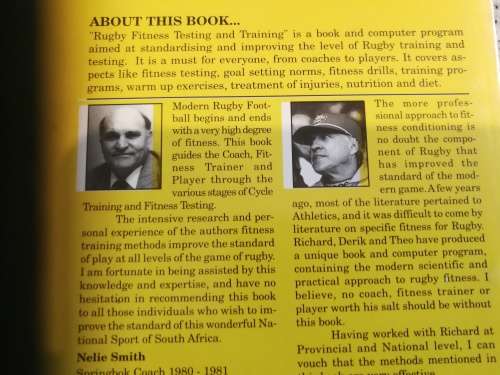 RUGBY FITNESS TESTING and TRAINING A Scientific Approach by RICHARD TURNBULL