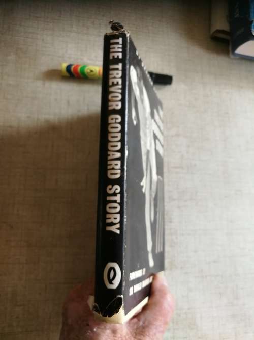 2 Books CAUGHT IN THE DEEP TREVOR GODDARD plus THE TREVOR GODDARD STORY cricket