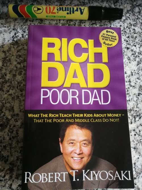 RICH DAD POOR DAD by ROBERT T KIOSAKI  - teaching kids about money