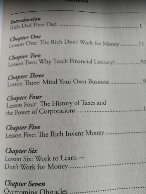 RICH DAD POOR DAD by ROBERT T KIOSAKI  - teaching kids about money