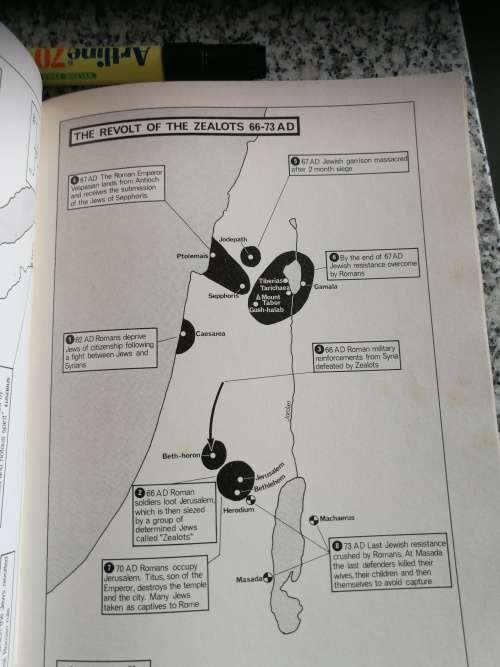 JEWISH HISTORY ATLAS MARTIN GILBERT Revised Edition 1976 9  ( including maps )
