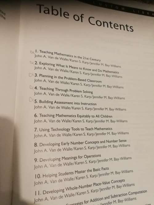 ELEMENTARY and MIDDLE SCHOOL MATHEMATICS TEACHING DEVELOPMENTALLY ( maths )