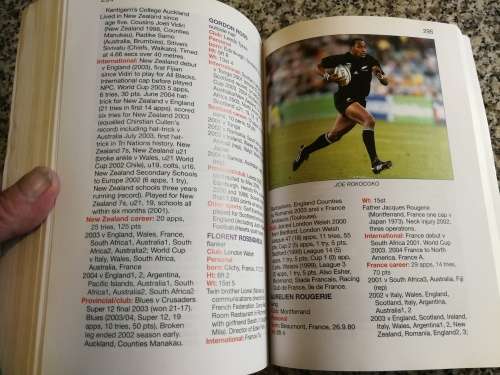 THE INTERNATIONAL RUGBY WHO`S WHO by ANDY SMITH