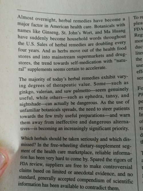 PDR FOR HERBAL MEDICINES