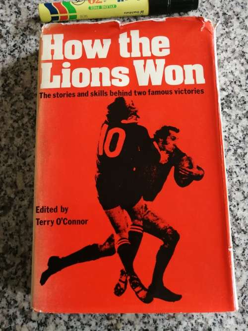 HOW THE LIONS WON TERRY O`CONNOR ( British Lions Rugby 1975 )