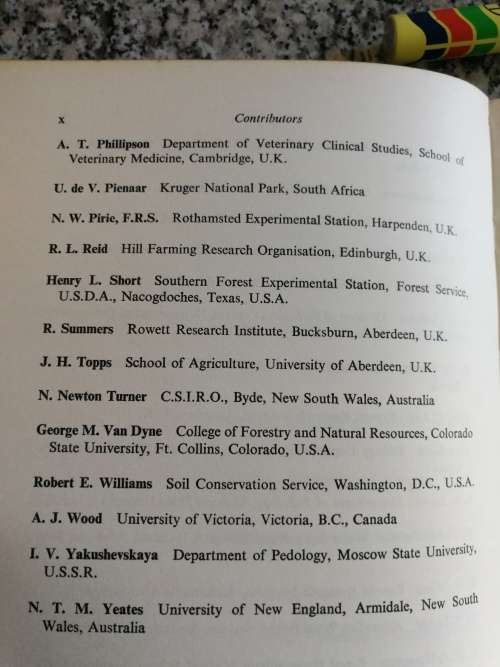 A PRACTICAL GUIDE TO THE STUDY OF THE PRODUCTIVITY OF LARGE HERBIVORES FRANK B GOLLEY