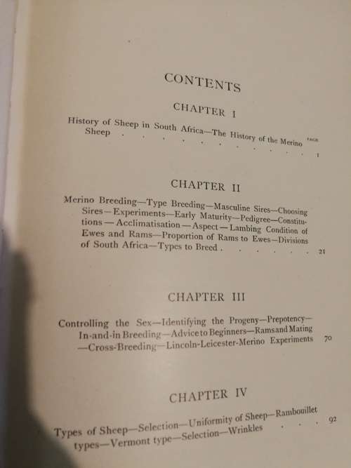 SOUTH AFRICAN SHEEP AND WOOL W M McKEE  ( 1913 ) ( Wool industry Farming Agriculture Merino )