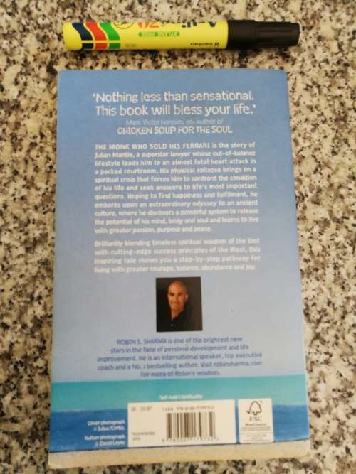 THE MONK WHO SOLD HIS FERRARI ROBIN S SHARMA