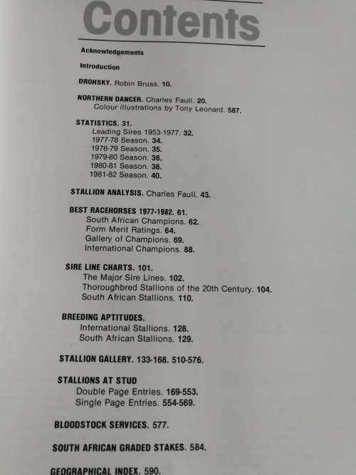 FORM STALLION REGISTER Volume II 1982 Editor , CHARLES FAULL Horse Racing Breeding Horses