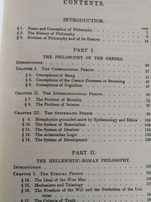 WILHELM WINDELBAND 1 A HISTORY OF PHILOSOPHY Greek Roman Medieval
