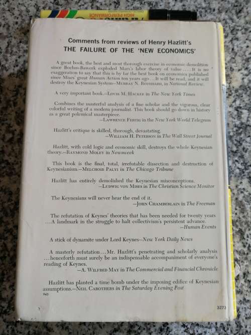 THE FAILURE OF THE NEW ECONOMICS An Analysis of the Keynesian Fallacies HENRY HAZLITT