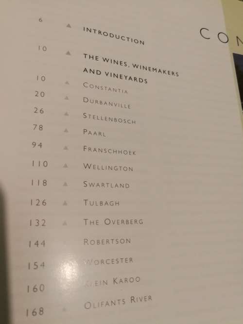 WINES AND VINEYARDS OF SOUTH AFRICA WENDY TOERIEN